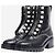 3.1 Phillip Lim Botas ankle de pérola negra - tamanho EU 37 - vista 2