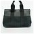 Hermès Borsa tote Hermes Valparaiso PM Toile Chevron Nera Nero - vista 16