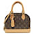 Louis Vuitton Monogram Alma BB M53152 Handbag Brown Patent leather  ref.1993292