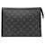 Louis Vuitton Monogram Eclipse Pochette Voyage MM M61692 Bag Black Cloth  ref.1993562
