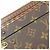 Scatola per Gioielli Coffret Trésor Monogram Louis Vuitton Marrone Rosso Monogramma - vista 5