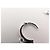La brune & La blonde NEUN OHRRINGE LA BRUNE UND LA BLONDE MINI CREOLEN 360 DIAMANT GOLD Silber - Ansicht 6
