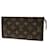 Louis Vuitton Bucket GM Marrom Lona  ref.1994145