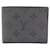 Louis Vuitton Monogram Eclipse Reverse Portefeuille Slender Grey Cloth  ref.1994394