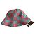 Cappello Bob Burberry all'Uncinetto Rosa e Azzurro Cotone Blu chiaro
