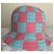 Cappello Bob Burberry all'Uncinetto Rosa e Azzurro Cotone Blu chiaro - vista 3