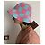 Cappello Bob Burberry all'Uncinetto Rosa e Azzurro Cotone Blu chiaro - vista 9