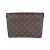 Beauty case Pallas Monogram Louis Vuitton Marrone Fuschia Monogramma - vista 2