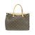Borsa Tote Pallas Monogram Louis Vuitton Marrone Monogramma - vista 2