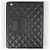 Custodia iPad Chanel in pelle di agnello nera trapuntata Nero - vista 2