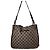 Ophidia 0013748 Marrone/Beige GG Borsa a spalla con cordino Gucci Marrone scuro