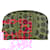 Louis Vuitton Yayoi Kusama Pochette Cosmetic Pouch Brown Red Cloth  ref.1995404