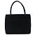 CHANEL Borsa Tote Standard Matelassé Velluto Nero CC Auth yk16770 - vista 2