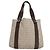 Bulgari Bolso Tote BVLGARI de lona marrón plateado auténtico bs21581 Castaño Plata - vista 2