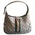 Borsa a Spalla Jackie Gucci x Balenciaga GG Marrone Beige