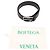 Cinturón básico Bottega Veneta en cuero negro - vista 6