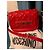 Borsa a mano Love Moschino in pelle rossa Rosso - vista 5