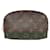 Louis Vuitton Monogram Pochette Cosmetic PM M47515 Pouch Brown Cloth  ref.1996305