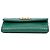 Portacarte Boy in caviar verde Chevron di Chanel - vista 3