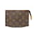 Poche de Toilette Monograma Louis Vuitton Marrom Lona  ref.1996713