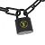 Bracciale charm Lockit Virgil Abloh nero Louis Vuitton - vista 2