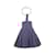 Hermès Hermes Carmen 077894CJ Key Ring Purple Lambskin Palladium  ref.1997044