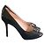 Jimmy Choo Peeptoe-Pumps Größe 40 (UK6.5) Schwarz