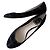 Dior Black Leather Ballet Flats