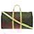 Louis Vuitton Keepall Bandouliere 55 Monogram Boston Bag Brown Patent leather  ref.1998116