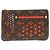 Pochette perforata Monogram Louis Vuitton Arancione Monogramma - vista 2