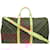 Louis Vuitton Keepall Bandouliere 50 Monogram Bag Brown Patent leather  ref.1998229