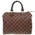 Borsa Louis Vuitton Speedy 25 Damier Marrone Damier ebene