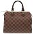Borsa Louis Vuitton Speedy 25 Damier Marrone Damier ebene - vista 3