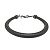 Bracciale in pelle nera Yves Saint Laurent Nero - vista 3