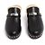 Hermès Mules Sabots Carlotta EU39 Schwarze Leder-Schaffell-Clogs UK6 US8.5 - Ansicht 3