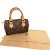 Borsa a mano Speedy Monogram Louis Vuitton Marrone - vista 3