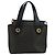 Céline Sac à main en toile Macadam CELINE PVC noir Auth 111195 - vue 2