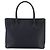 Céline Bolso de mano de cuero azul marino Auth yk17129 - vista 2