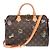 LOUIS VUITTON Speedy Bag in Brown Canvas - 102455 - view 3