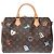 LOUIS VUITTON Speedy Bag in Brown Canvas - 102455 - view 4