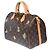 LOUIS VUITTON Speedy Bag in Brown Canvas - 102455 - view 5