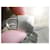 classic padlock for Hermès Kelly, Birkin handbag, brushed silver steel 2 keys, new Silver hardware  - view 3