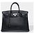 Hermès Sac HERMES Birkin 40 en Cuir Noir - 102463