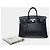 Hermès Sac HERMES Birkin 40 en Cuir Noir - 102463 - vue 2