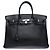 Hermès Sac HERMES Birkin 40 en Cuir Noir - 102463 - vue 3