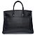 Hermès Sac HERMES Birkin 40 en Cuir Noir - 102463 - vue 4