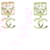 Chanel 2024 Golden Pearl Flower CC Stud Earrings Metal  ref.1999294