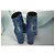 Saint Laurent Python Ankle Boots Blue - view 5