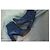 Saint Laurent Python Ankle Boots Blue - view 6