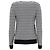 Perfect Moment Maglione Zig Zag Momento Perfetto in Lana Merino Nero e Bianco - vista 3